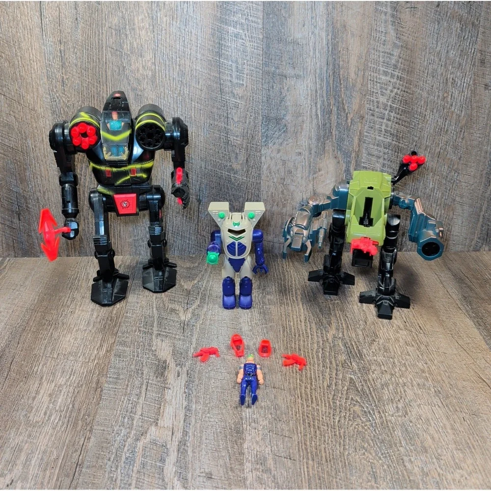 Lot of TYCO Battletech Bushwhacker Axman Toad Lot Some Figures & Accessories